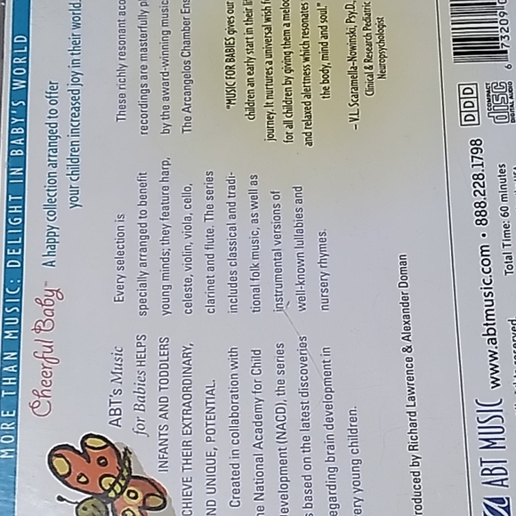 Two Children's Music CD's & Water Shirt(Size 12 Month Old) - Picture 6 of 10